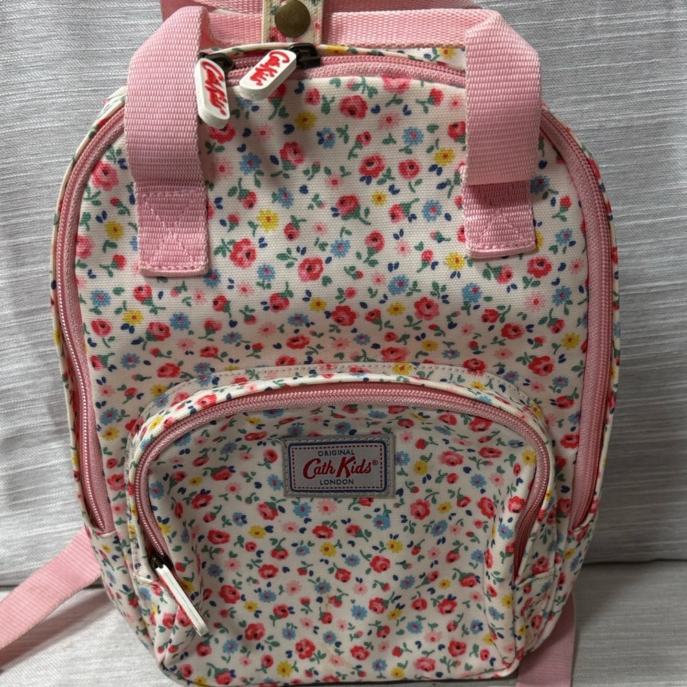 Cath Kidston Pink Floral Backpack